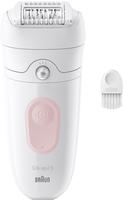 Braun Silk-epil 5-000 weiss/rosa incl. Reinigungsb&uuml;rste (5-000)