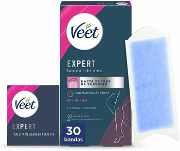 Veet Expert Cold wax strips body and legs (30 pcs)