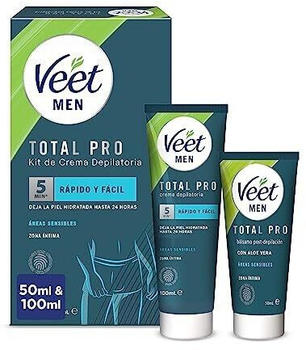 Veet Men Total Pro Sensitive Areas (150 ml)