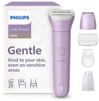 Philips Elektrorasierer "Lady Shaver Series 6000" 3 Stk. Aufs&auml;tze kabelloser