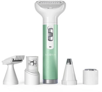 Ailoria EVAPORE EPILUXE Rasierer mit verschiedenen Aufsätzen USB Mint Damen