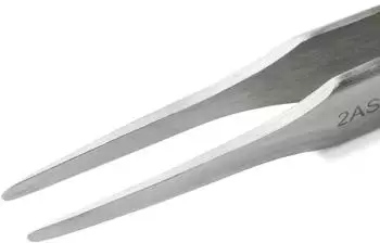 Weller EREM 2ASA Pr&auml;zisionspinzette flache abgerundete Spitzen 120mm (2ASA)