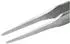 Weller EREM 2ASA Präzisionspinzette flache abgerundete Spitzen 120mm (2ASA)