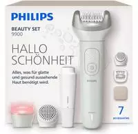 Philips Epilierer "Series 9900 BRE738/00" 4 Stk. Aufs&auml;tze Nass-und Trockenfunktion,