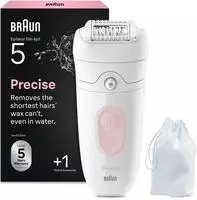 Braun Epilierer "Silk-&eacute;pil 5 SE5-011" Wet&Dry, mit Aufbewahrungsbeutel