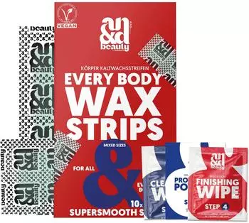 A.N.D. Beauty Every Body Wax Strips 10 Stk.