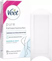 VEET 3174444, Veet Kaltwachsstreifen Beine Sensible Haut 20er Kaltwachsstreifen...