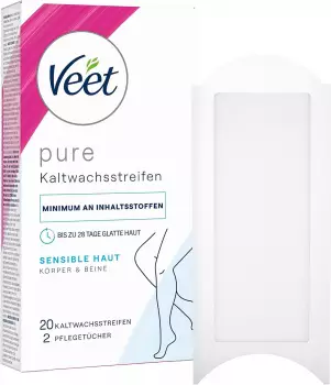 Veet Kaltwachsstreifen Sensitive Haut (20 Stk.)