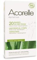 Acorelle Epilation Kaltwachsstreifen F&uuml;r Gesicht Bio 10x2 + 4 Gratis