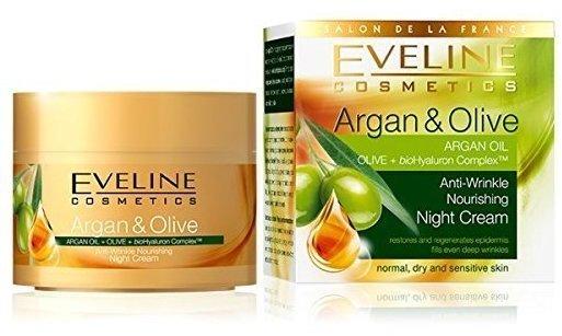 Eveline Cosmetics Arganöl & Olive nährende Nachtcreme, 50ml