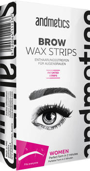 andmetics Brow Wax Strips Women (4 Stk.)