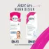 Veet Gesicht Präzisionskaltwachsstreifen Easy-Gelwax (20 Stk.)