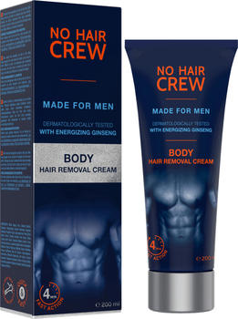 Body&Skin No Hair Crew Enthaarungscreme für Männer (200ml)