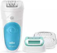 BRAUN SES 5-810, Braun Silk-epil 5-810 SensoSmart Epilierer Wei&szlig;, Blau