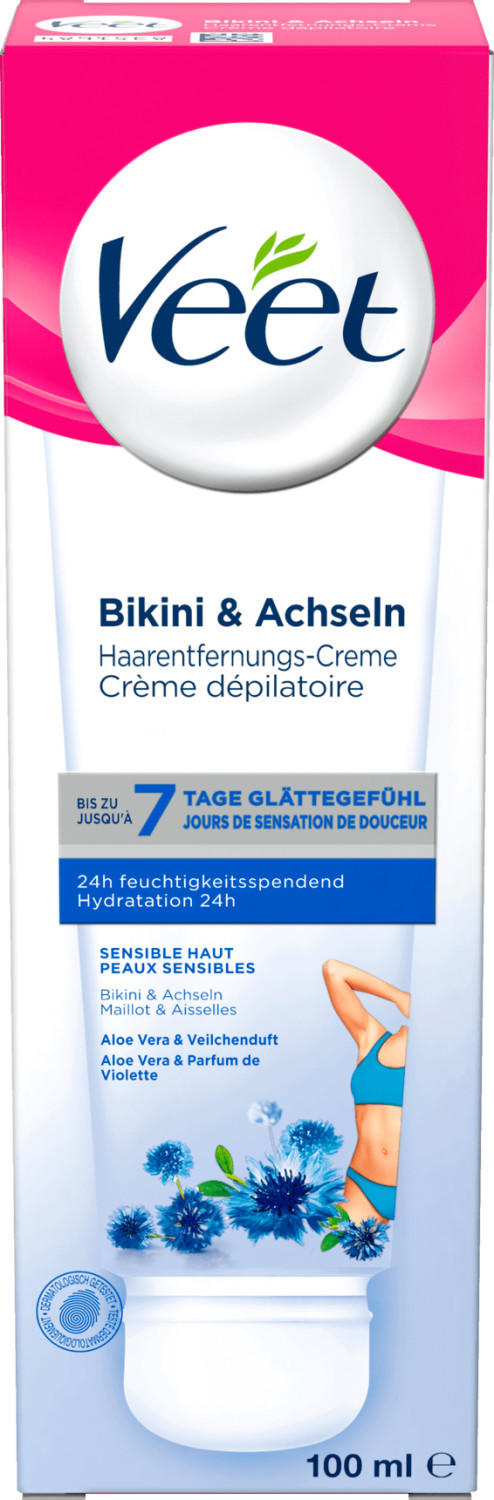 Veet Enthaarungscreme Bikini & Achseln (100ml) Test TOP Angebote ab 4,99 €  (März 2023)