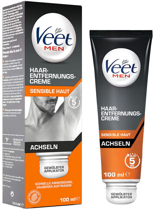 Veet Men Sensitive Haarentfernungscreme (100ml) Test: ❤️ TOP Angebote ab  5,99 € (Mai 2022) Testbericht.de