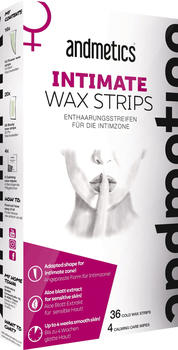 andmetics Intimate Wax Strips (16 Stk.)