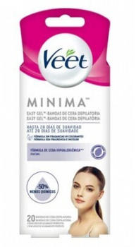 Veet Minima Face Hair Removal Strips (20 uds.)