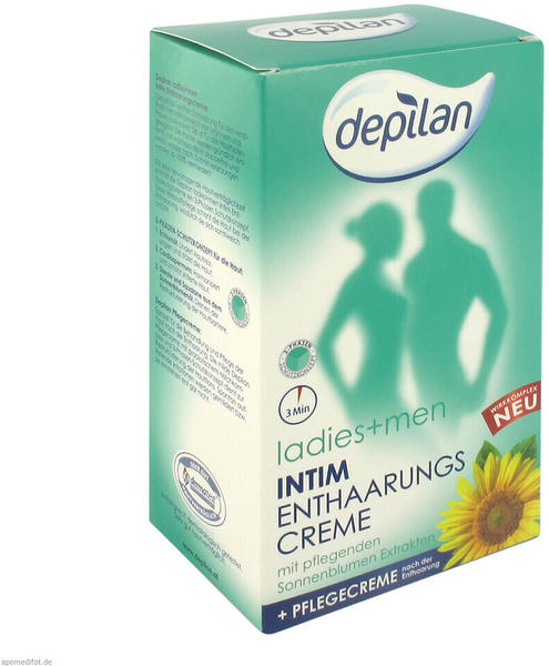 depilan Intim Enthaarungscreme für Männer und Frauen (75ml)