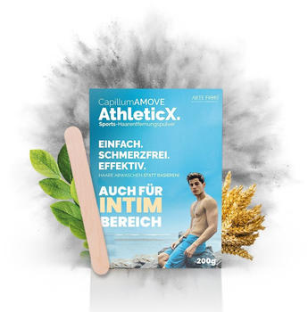 Arte Fiori Capillum Amove AthleticX Sports-Haarentfernungspulver (200 g)