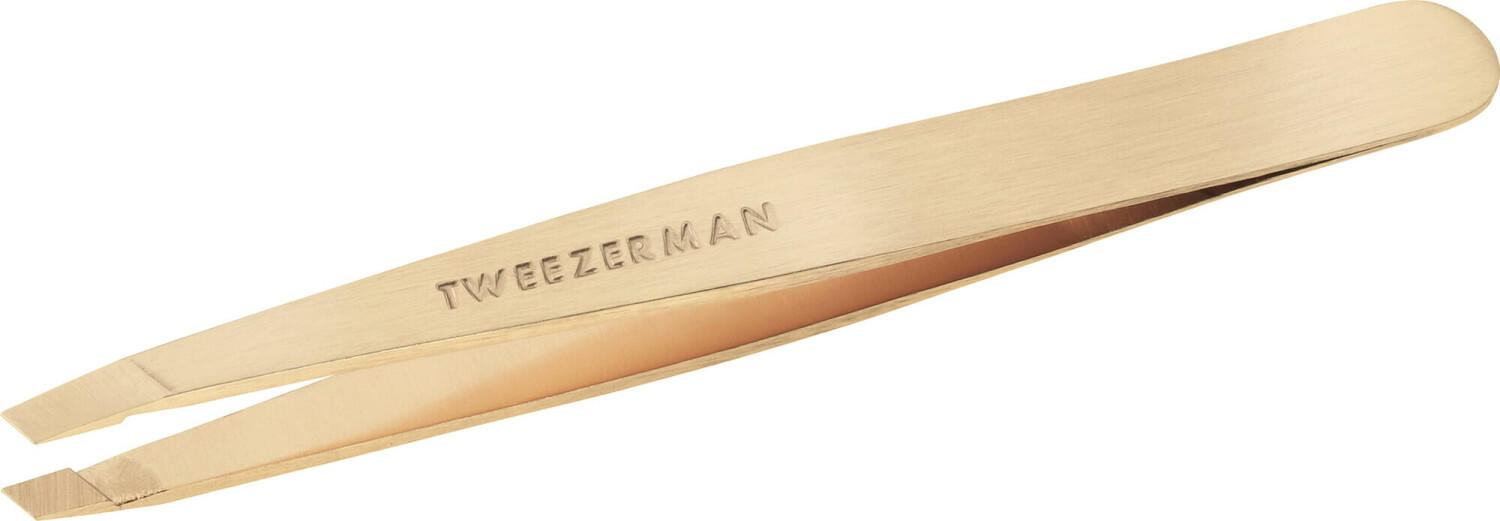 Tweezerman Studio Collection Pinzette abgeschrägt Champagne Test - ab 21,70  €