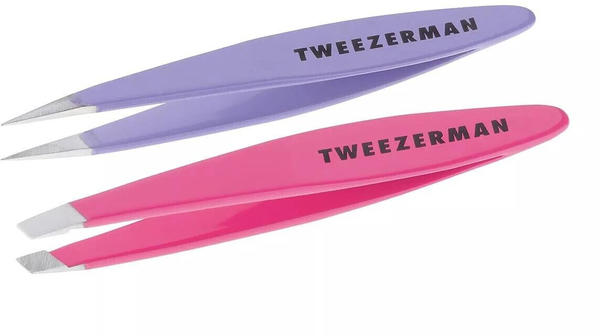 Tweezerman Mini Slant And Point Tweezer Set 2-teilig