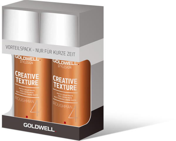 Goldwell StyleSign Creative Texture Roughman Matte Cream Paste 2 x 100 ml