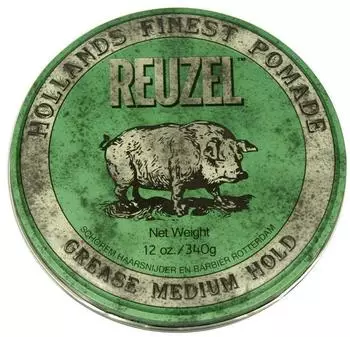 Reuzel Green Grease Medium Hold Pomade (340g)