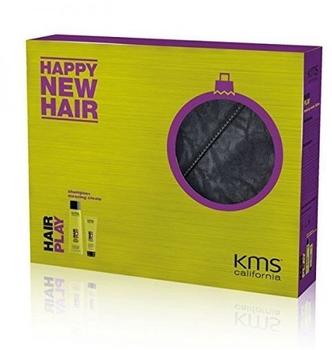 KMS California HairPlay Messing Creme 125 ml + Shampoo 300 ml + 2in1 Tasche Geschenkset