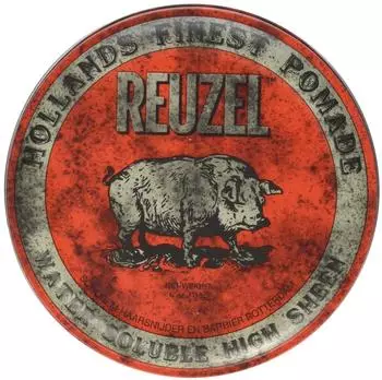 Reuzel Red Water Soluble High Sheen Pomade (113g)