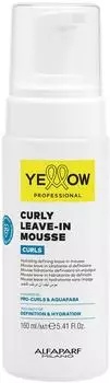 Yellow Professional Curls Curly Leave-in Mousse 160 ml