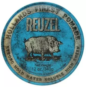 Reuzel Blue Strong Hold High Sheen Pomade (340g)