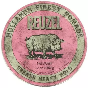 Reuzel Pink Grease Heavy Hold Pomade (340g)