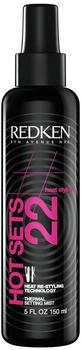 Redken Styling Heat Hot Sets 22 Thermal Setting Mist (150ml)