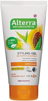 Alterra Styling-Gel Bio-Papaya & Bambus - Sehr starker Halt