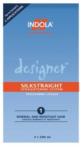 Indola Designer Silkstraight Cream 200 ml + Neutraliser 200 ml