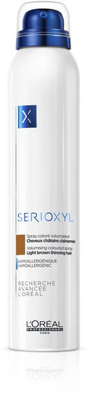 L'Oréal Serioxyl Volumizing Coloured Spray hellbraunes Haar (200ml)