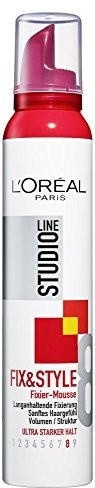 L'Oréal Studioline Fix & Style Fixier Mousse ultra starker Halt (200ml)