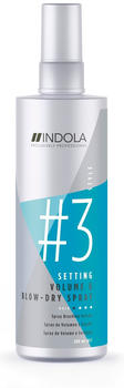 Indola #3 Setting Volume & Blow-Dry Spray (200ml)
