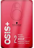 Schwarzkopf Professional Osis+ Texture Mess Up Matte Paste 100 ml, Grundpreis: &euro;