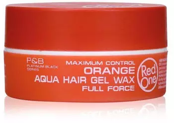 RedOne Aqua Hair Gel Wax Orange (150ml)