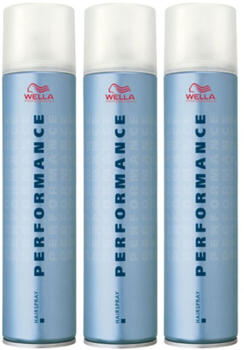Wella Performance Haarspray stark (3x500 ml)