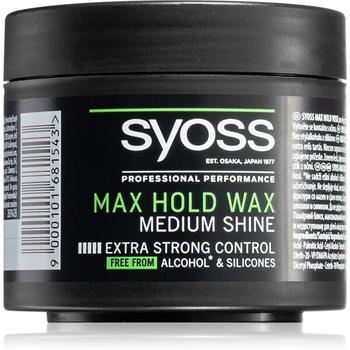 syoss Max Hold Stylingwachs extra starke Fixierung (150ml)