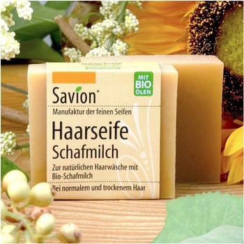 Savion Haarseife Schafmilch (85g)