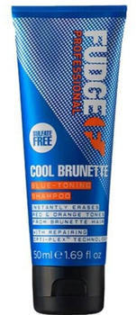Fudge Cool Brunette Blue Toning Shampoo (50 ml)