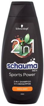 Schwarzkopf Schauma Men Sports Power 2In1 Shampoo (400ml)
