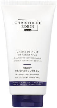 Christophe Robin Night Recovery Cream with White Lotus Flower (150ml)