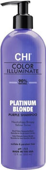 CHI Color Illuminate Shampoo platin blonde + Pumpe (355ml)