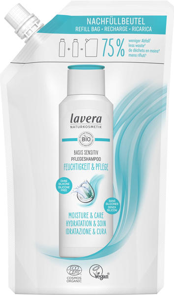 Lavera Basis Sensitiv Feuchtigkeit & Pflege Shampoo Refill (500ml)