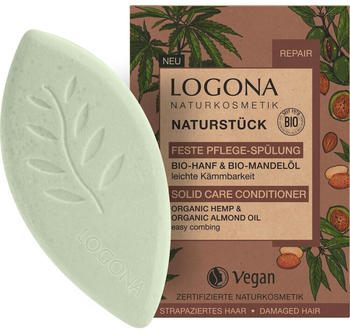 Logona Solid Care Conditioner Organic Hemp & Organic Almond Oil (60 g)
